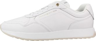 Tommy Hilfiger Ieva Deportivo - Dames - Sneakers - Wit - 38 EU - Leer - Schoenen