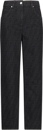 Fendi Denim Trousers for Stylish Look