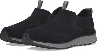 L.L.Bean Snow Sneaker 5 Low Waterproof Insulated Slip-On Mens Shoes Black/Black : 10.5 D - Medium, Suede