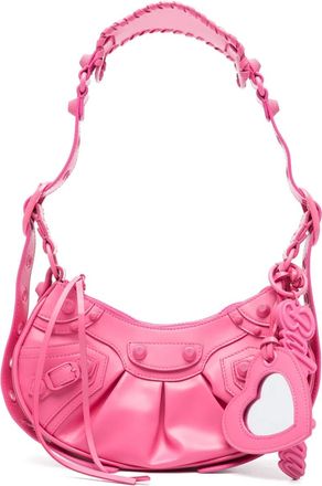 Balenciaga Borsa a spalla Le Cagole XS - Rosa