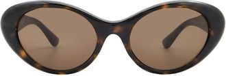 Versace Brown Cat Eye Mens Sunglasses VE4455U 108/73 53