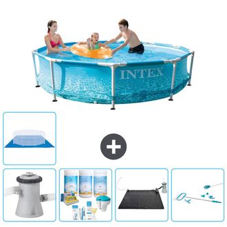 Intex Piscina Con Estructura Redonda - 305x76 Cm - 8-piezas S20974