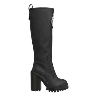 Dolce & Gabbana Heeled Boots, female, Black, Size: 5 US High Boots