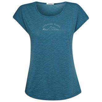 Greenbomb Weekend Plans Cool T-Shirt T-Shirt f&uuml;r Damen | blau