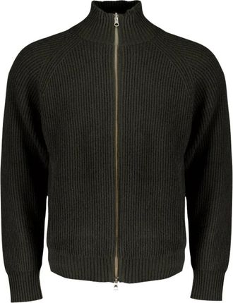 Autore Grant Cardigan - Heren - Vesten - Groen - XL - Wol - Truien & Vesten