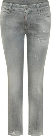 Dsquared2 Grey Skinny Mid Rise Jeans