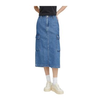 Levi's Dames, Rokken, Blauw, Maat: W25 Denim