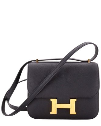 Herm&egrave;s Constance Nm Bag Epsom 18 (Authentic Pre-Loved)
