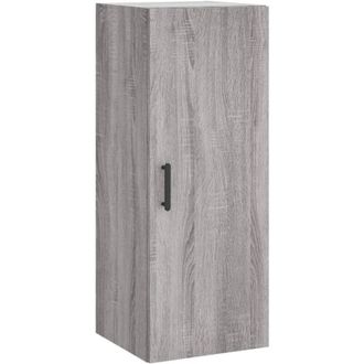 vidaXL Armario De Pared Gris Sonoma 34,5x34x90 Cm Vidaxl