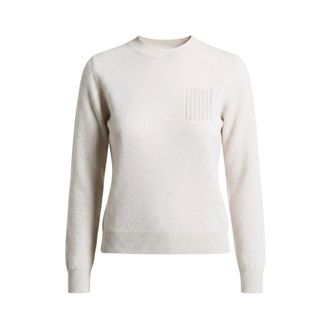 PESERICO Dames, Truien, Beige, Maat: M