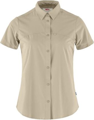 Fj&auml;llr&auml;ven High Coast Lite Shirt S/S Hemd f&uuml;r Damen | beige
