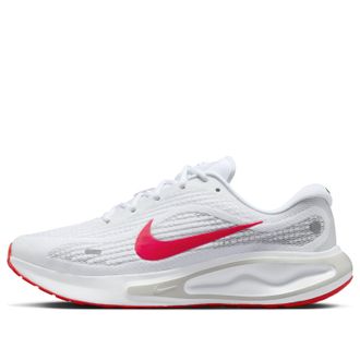 Nike Journey Run White Grey Bright Crimson FN0228-106
