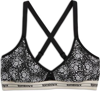 TomboyX Stretch Modal Lounge Bralette in Modal Petal Pizzazz at Nordstrom, Size X-Large