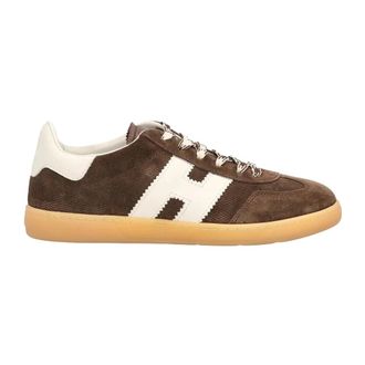 Hogan Sneakers, female, Brown, Size: 7 1/2 US Cool Allacciato H