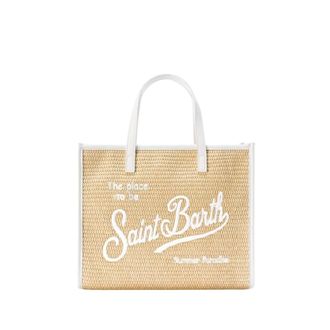 MC2 Saint Barth Tote Bags, female, Beige, Size: ONE SIZE Vivian Medium Tote