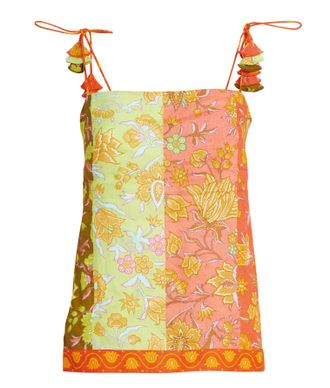 Boteh Alvita Cami Top In Melon Patchwork Size XS