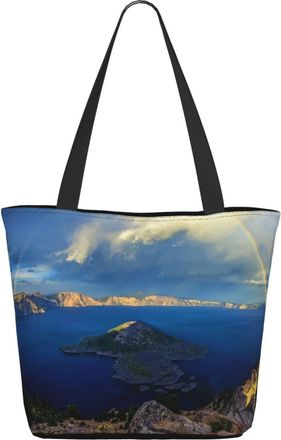 AOOEDM Beautiful Scenery Ladies Shopping Bag 13x11x7in.The Perfect ValentineS Day Gift.It Is The Best ValentineS Day Gift For Mom, Daughter, Wife,Etc