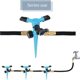 OEM Aspersor De Jard&iacute;n De 5 Piezas, Aspersor Autom&aacute;tico Para Jard&iacute;n, Aspersor Oscilante Para Patio, C&eacute;sped, Ni&ntilde;os Y Jard&iacute;n, Dos Modos De Pulverizaci&oacute;n De 