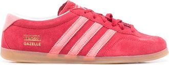adidas Gazelle sneakers met drie strepen - Rood
