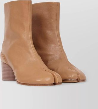 Maison Margiela leather tabi ankle boots