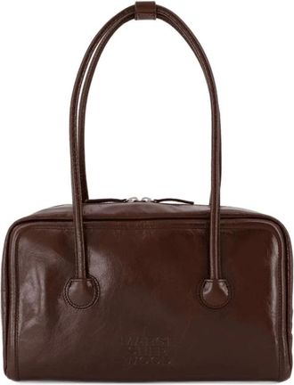 Marge Sherwood Soft Boston Schoudertas - Dames - Schoudertassen - Bruin - ONE Size - Tassen