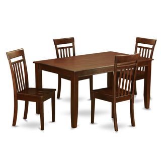 East West Furniture 5 PC Kitchen Table set for 4-Kitchen Table and 4 Kitchen Chairs