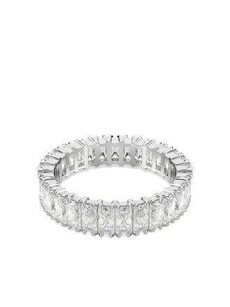 Swarovski Anello Matrix rettangolare - Argento