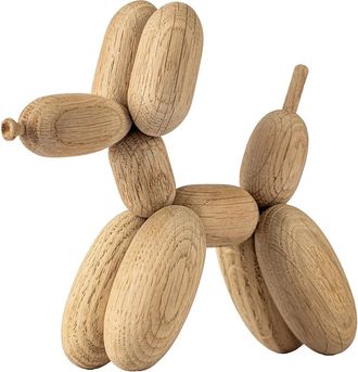 Boyhood Ballon Dog Holzfigur large, Eiche natur