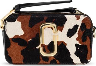 Marc Jacobs Tassen, Dames, Bruin, ONE Size, Leer, Snapshot Shoulder Bag