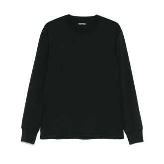 Tom Ford Hombre, Camisetas, Negro, Talla: XL