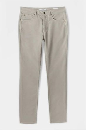 Billy Reid Mens Moleskin Jean In Grey