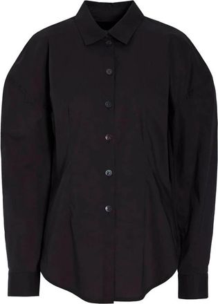 Bitte Kai Rand Shirts - Dames - Overhemden - Zwart - XL - Katoen - Overhemden