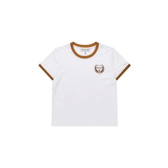 Munthe Tops, Dames, Wit, S, Katoen, Prize T-Shirt