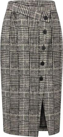 Baldinini Gonna a portafoglio a quadri Trend - - Skirts - Donna - Multicolore - S