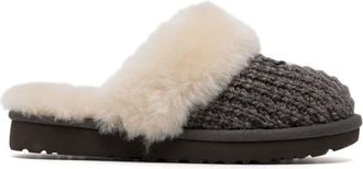 UGG Cosy knitted slippers - women - Leather - 11 - Grey