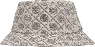 Tory Burch Embellished Hat - Dames - Hoeden - Veelkleurig - ONE Size - Katoen - Accessoires