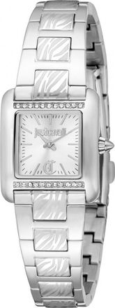 Just Cavalli Womens JC1L384M0045 Ladies Animalier Sera Watch - Silver - One Size