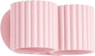 Sollux Lighting Aplique de pared rosa aluminio alt. 10 cm