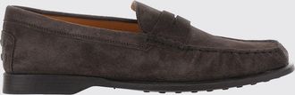 Tod's Mocassini Penny in pelle di vitello scamosciata con logo T Timeless
