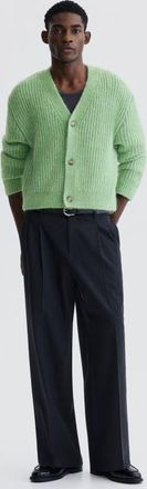 H&M Loose Fit Cardigan in Green at Nordstrom, Size Xx-Large