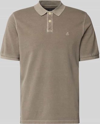 Marc O'Polo Regular Fit Poloshirt aus reiner Baumwolle in Hellbraun, Gr&ouml;&szlig;e XXXL