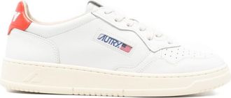 Autry White Lace Up Sneakers