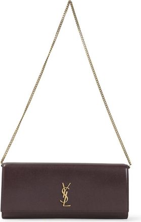 Saint Laurent Clutches, female, Brown, Size: ONE SIZE Kate Clutch