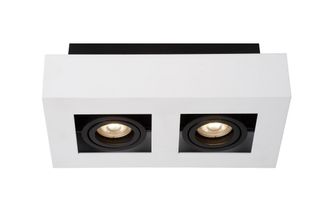 Lucide XIRAX Dimmable Stylish Rotatable Indoor Ceiling Spotlight GU10 in White