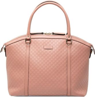 Gucci Pre-owned Gucci Large Microssima Dome Satchel Ladies 9F748FLHMNGQZURH