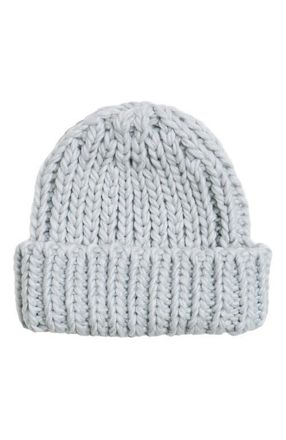 Belle & Bloom Winters Kiss Beanie in Light Grey at Nordstrom