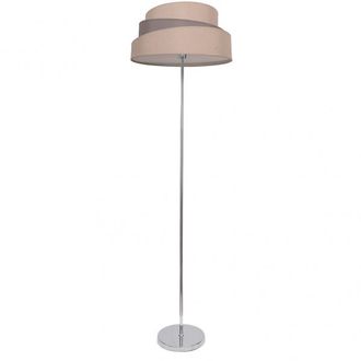 Fabrilamp Fabrilamp - My Lamp - Lampada Da Terra Soggiorno Colonia Cromo/argento-bianco 1xe27 (147x40)