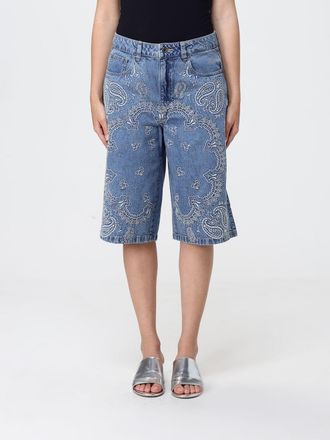 Liu Jo Pantaloncini in denim di cotone con ricami