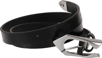Iro Cuff Cintur&oacute;n Fino de Piel - Accessories - Mujer - Negro - 75 CM