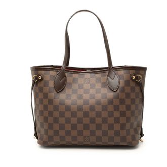 Louis Vuitton Damier Brown Pvc Leather Handbag Tote Bag (Pre-Owned)